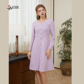 司歌长袖连衣裙收腰春秋A921187X