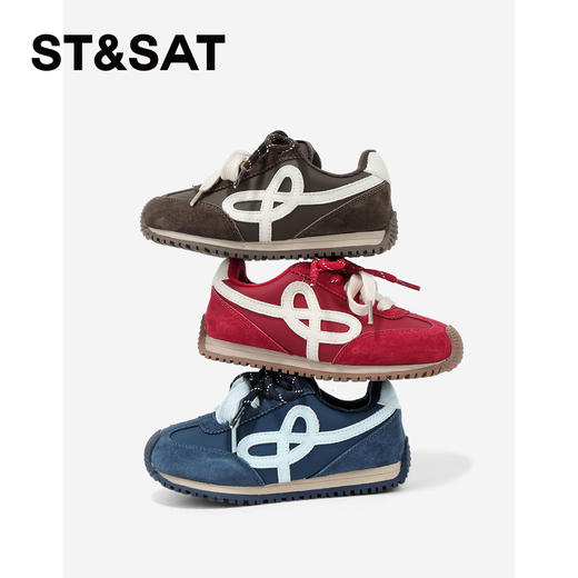【童鞋】星期六加绒经典百搭男女童德训鞋SSD4192L5A 商品图1