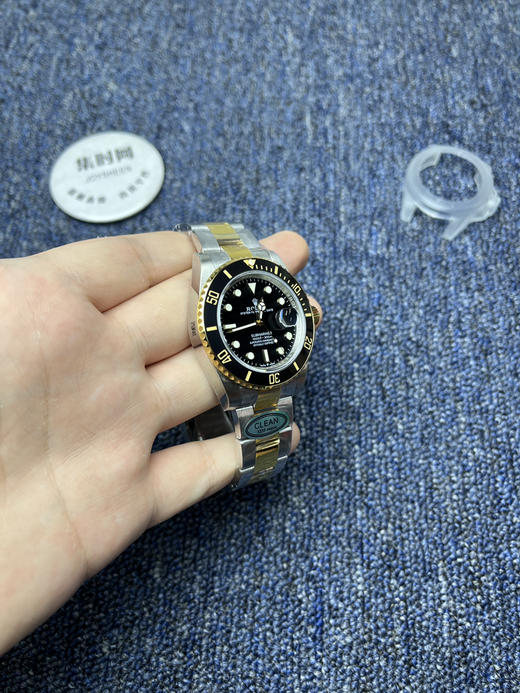劳力士分C新款潜航者型41系列 间金黑水鬼41mm 3235机 男士腕表 商品图2