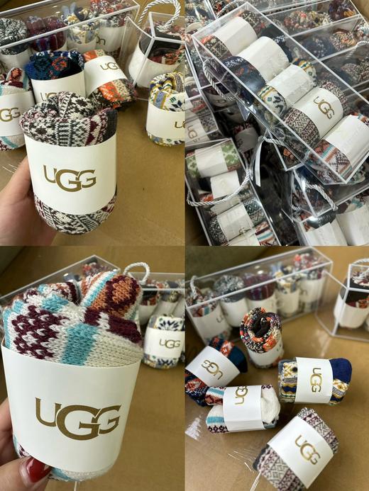 u&gg羊毛袜礼盒套装男女同款（花色随机发） 商品图0