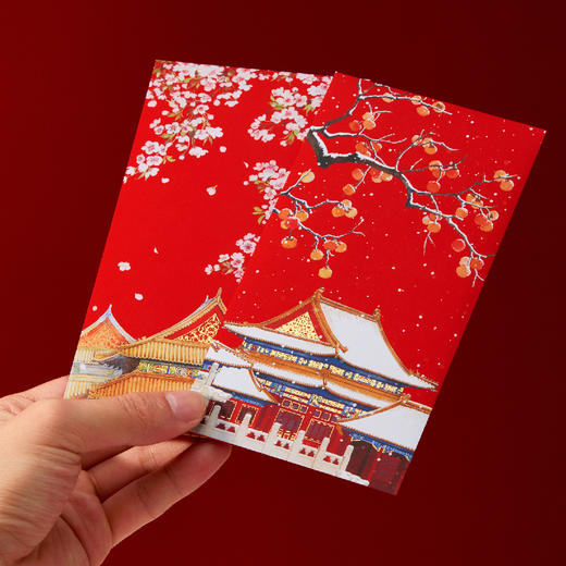 【故宫红包】手绘红包博物馆文创新款结婚订婚新年过年压岁钱利是封 商品图4