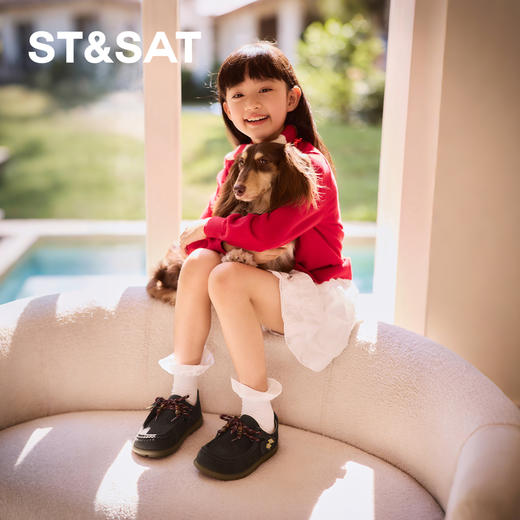 【童鞋】星期六兔子挂饰休闲软底男女童勃肯鞋SSD3191U1Z 商品图6