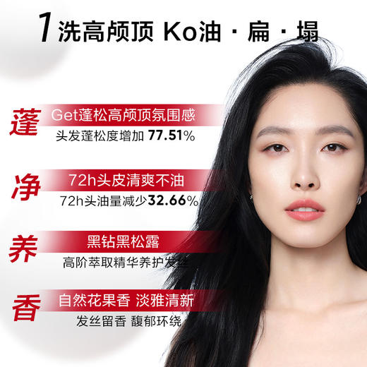 【到手3瓶】KANS 韩束控油蓬松洗发水500g*3 商品图1