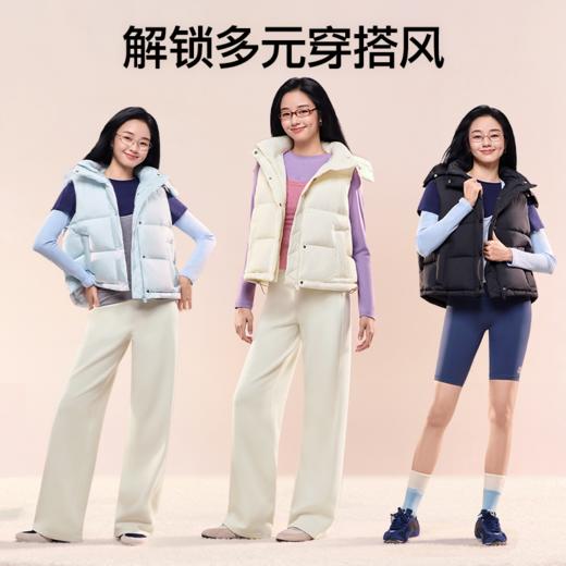 SIINSIIN连帽羽绒马甲女2025新款秋冬季保暖休闲外穿背心鸭绒外套 商品图3