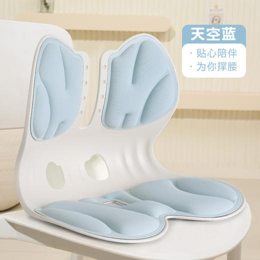 人体工学护腰坐垫护腰坐姿椅加大版久坐不累办公室靠背一体矫姿椅 商品图4