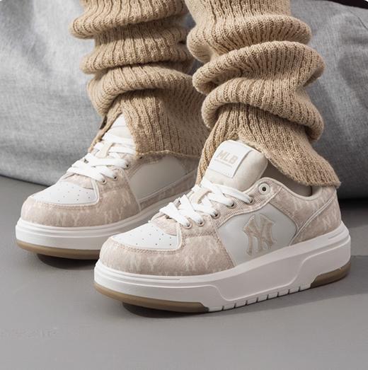 【奥莱新款直发 】MLB洋基队 SS25厚底增高休闲鞋板鞋 男女同款 商品图7