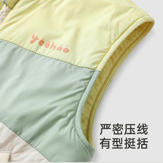 【商场同款】英氏童装马夹外套秋冬夹棉防风保暖男童马甲新款 商品图2