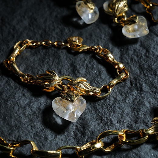 北京仓｜Goossens Paris-COEUR PRECIEUX-爱心 手链［法国设计师］ 商品图0