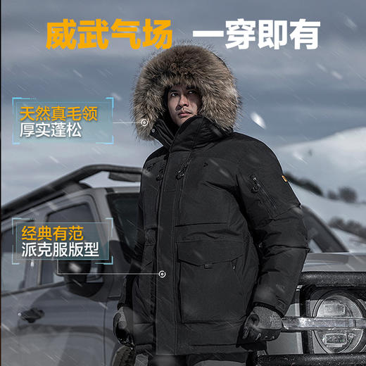 【龙牙上新】三代龙牙大战熊战术PARKA羽绒服加强版 商品图4