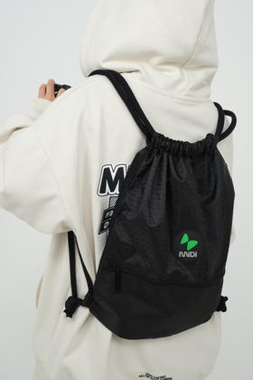 小绿蝶款抽绳背包