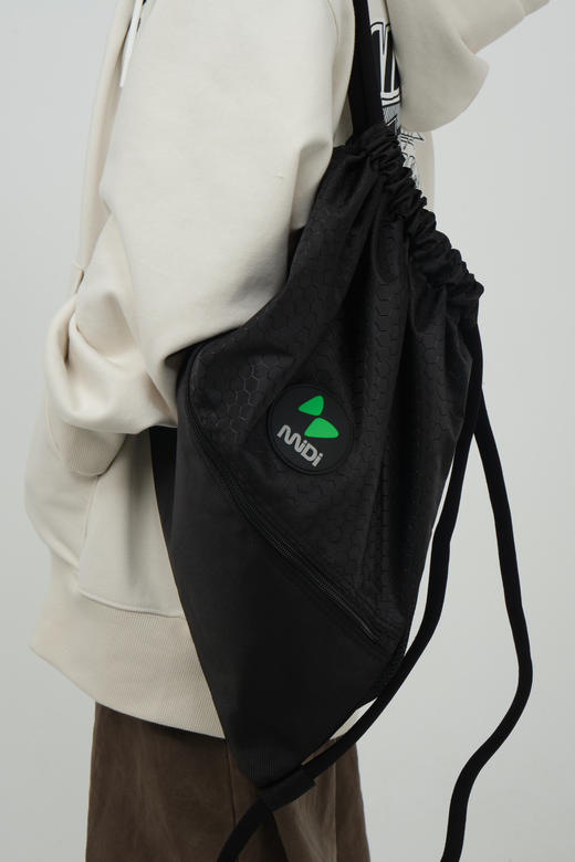 小绿蝶款抽绳背包 商品图3