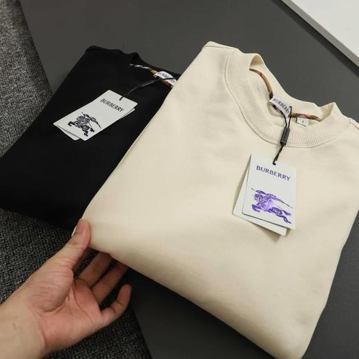 BUR秋冬新款拼接纯棉圆领卫衣 商品图1