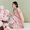 【林栖设计小店】（现货）真丝无袖连衣裙手绣钉珠宽松2026早春新款花仙子裙子女1961080 商品缩略图6