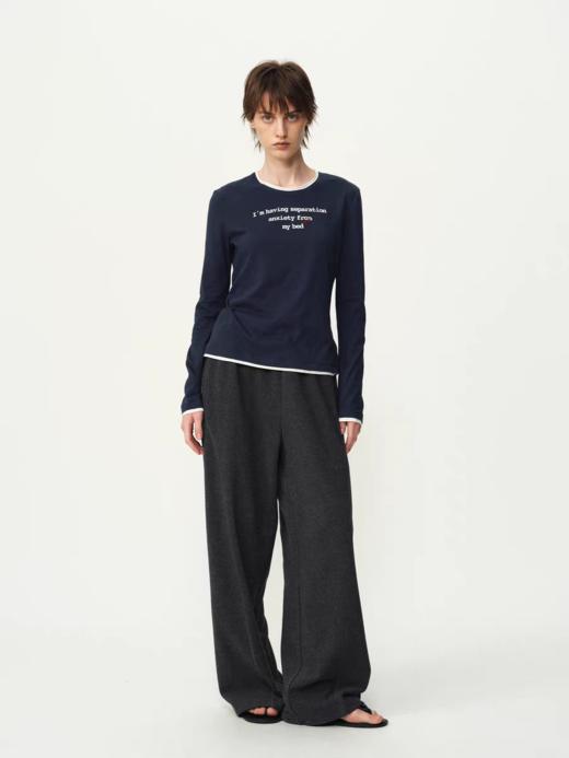 Evistub girls/E-5DCX1427/亚麻棉印花运动休闲长袖 商品图1