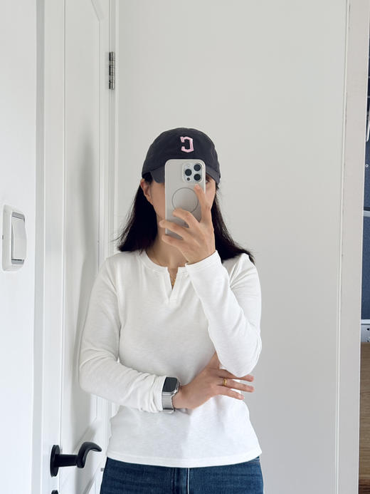 25秋冬--wan能超显瘦高弹 |亨利领暖绒倍暖长袖T 商品图1