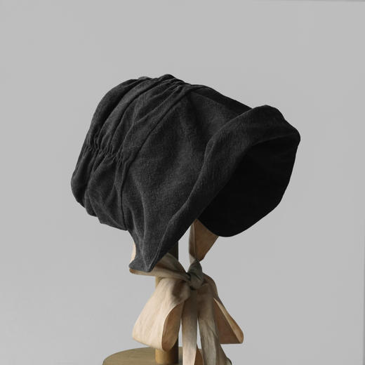 Kreuzzz 25AW 炭染棉麻milo IV古典罩帽 商品图9