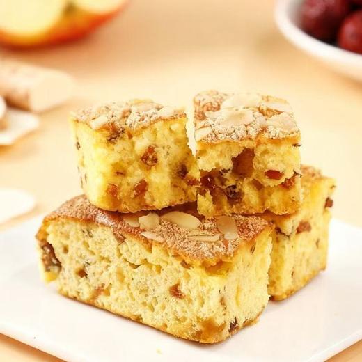 【果香浓郁❗️小米山药苹果糕】甄选品质原料制作，嚼得到的果粒，均衡更营养，早餐代餐下午茶休闲茶点小吃，传统健康轻食糕点零食L 商品图1