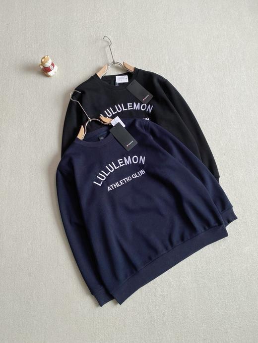 秋冬加绒加厚！ lululemon/露露乐檬 Steady State 学院风男士圆领奥立绒卫衣。 商品图2