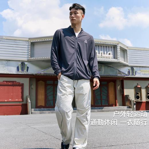 录士LUSHISI黑烬外套教练夹克男款秋冬休闲保暖美式潮流街头情侣 商品图4