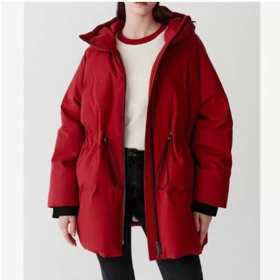 S·Y·C【小禾开门红】丝毛系列！90白鹅绒收腰保暖外套女