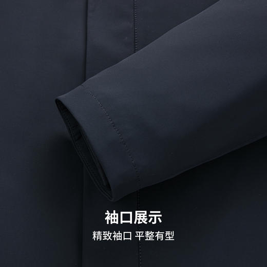 【水貉毛领&兔毛皮内胆】圣得西2025冬季新款男士保暖修身派克服 商品图8
