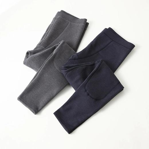 【内里羊毛+蚕丝 黑科技纤维锁温 云朵触感】耐尔加绒加厚高弹不臃肿抗寒保暖裤（W4100） 商品图3