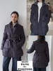 58Q392时尚气质款拼毛呢系带羽绒服 商品缩略图0