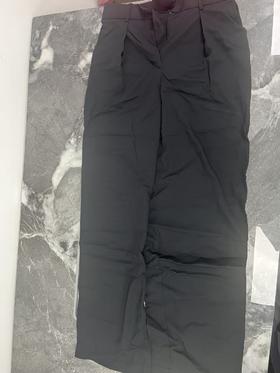 瑕疵Lululemon Pleat-Front 女士莫代尔混纺宽松高腰速干褶皱休闲裤