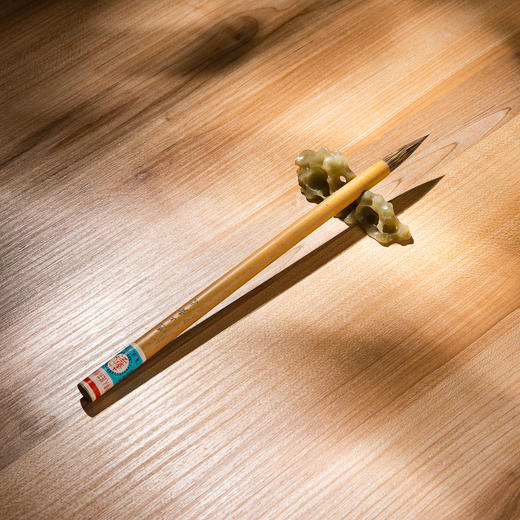 70年代“直上青云”纯石獾老毛笔（一支） 商品图9