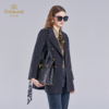 【绵羊毛】乔万尼大衣女新款秋冬毛呢外套收腰英伦风小个子高级感EF4A227 商品缩略图2