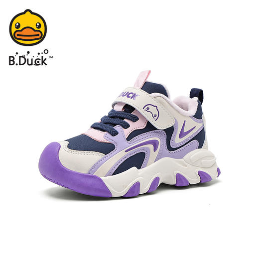 B.Duck小黄鸭童鞋冬季加绒保暖运动鞋26-33码 B5686847 商品图5