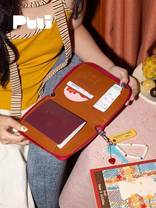 4楼Eubelle欧蓓 puui原创生活旅行护照夹证件包 保护套多功能卡包 活动价：158元 商品图1