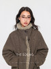 THESOONG|重工纯棉立裁90白鹅绒山羊绒翻领羽绒服HWYRF8045 商品缩略图2