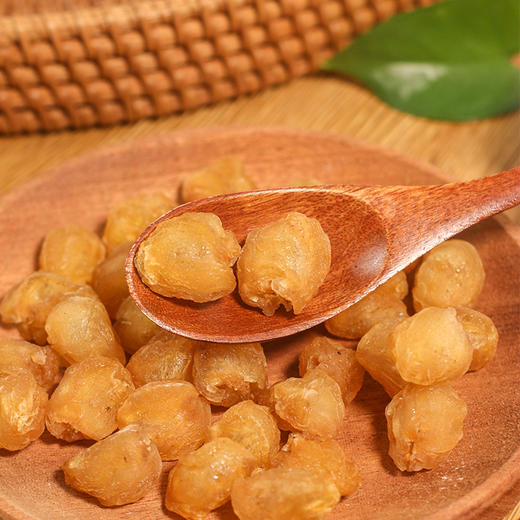 【石硖桂圆肉】精选石硖桂圆 · 味道甜醇鲜美 · 不添加硫磺熏烤 · 原滋原味 · 琥珀晶莹 · Q弹厚实 · 甜而不腻 商品图2