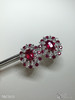红宝石钻石耳钉，3.12ct/3.06ct【5061611】具体价格微信咨询 商品缩略图5