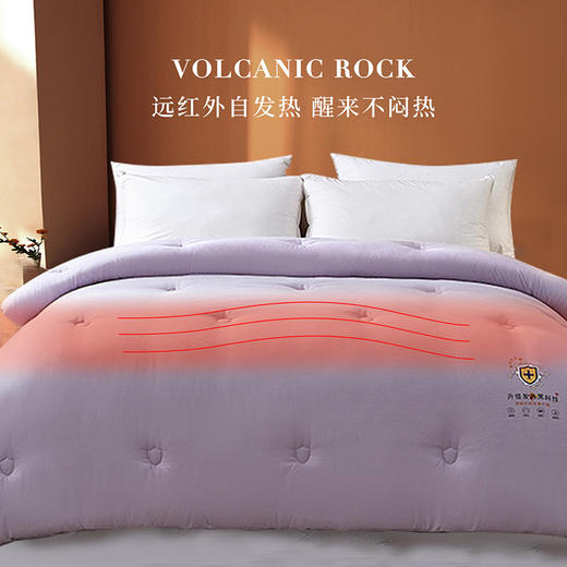【维科家纺】  远红外抑菌纤维冬被-红 商品图1