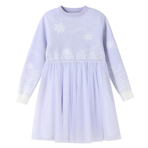 【实体店同款】女童长袖针织连衣裙冬季新款安奈儿童装AG543395 商品图5