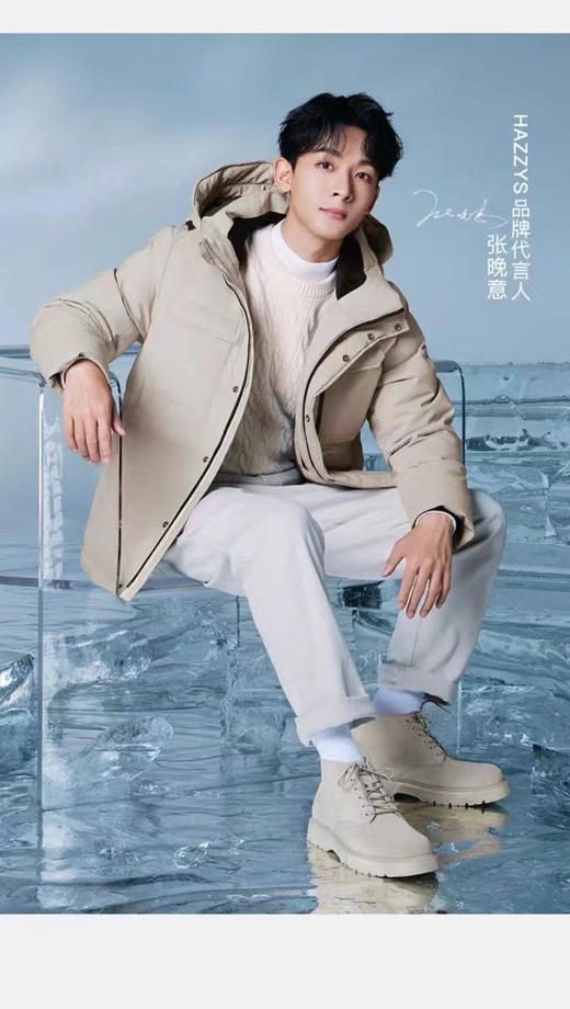 【秒杀价已调 直接拍】2025 张晚意款 Hazzys哈吉斯 冬季 新款男士户外工装羽绒服 商品图2