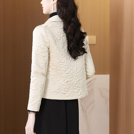 AHM xwf8799通勤休闲短款棉服时尚简约气质外套 商品图3