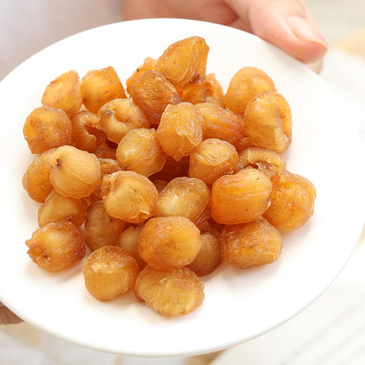 【石硖桂圆肉】精选石硖桂圆 · 味道甜醇鲜美 · 不添加硫磺熏烤 · 原滋原味 · 琥珀晶莹 · Q弹厚实 · 甜而不腻 商品图0