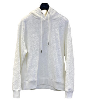 中性款提花毛巾薄绒连帽卫衣ba010