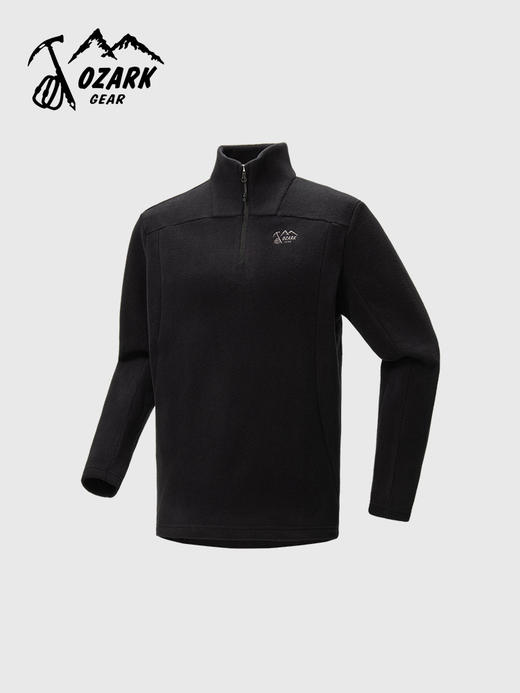 OZARK奥索卡男款半拉链T恤25年秋冬款OAGMT542113 商品图2