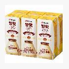 宾格瑞 板栗味牛奶饮料200ml*6빙그레 밤맛우유200ml*6 商品图0