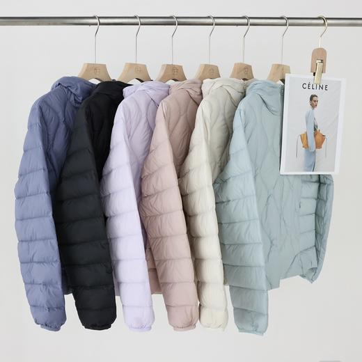 心选丨【秋冬必备】葫芦纹轻型羽绒服合集 连帽/立领/马甲款 90白鸭绒——又蓬又暖又轻盈 商品图11