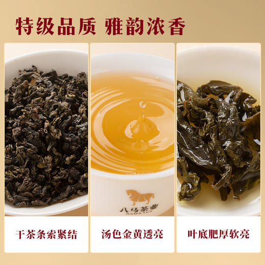 八马茶业 | 知音系列福建安溪特级乌龙茶清香/浓香铁观音大罐装504g 商品图8