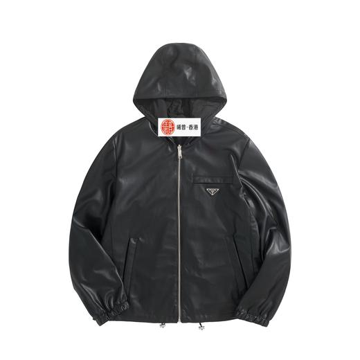 男款双面穿尼龙皮革夹克外套he020 商品图0