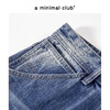 a minimal club复古重水洗工装牛仔裤大口袋可拆卡通纸AM59DT08 商品缩略图3