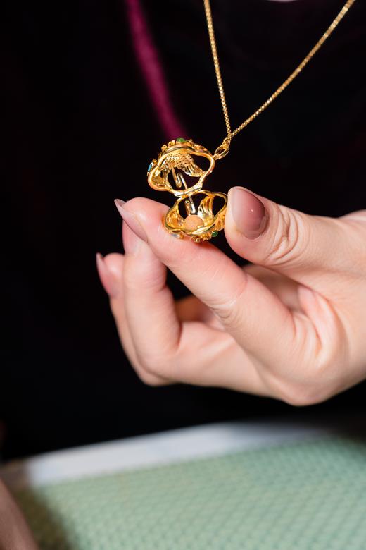 定制款，15天发货！【合香珠手串】【腕间&颈间生香 尺码齐全】天然合香珠手串，小/中/大三款可选，超大手腕亦能从容佩戴！同系列三款古法项链，香韵随身，养生雅物，点亮颈间风华。 商品图5