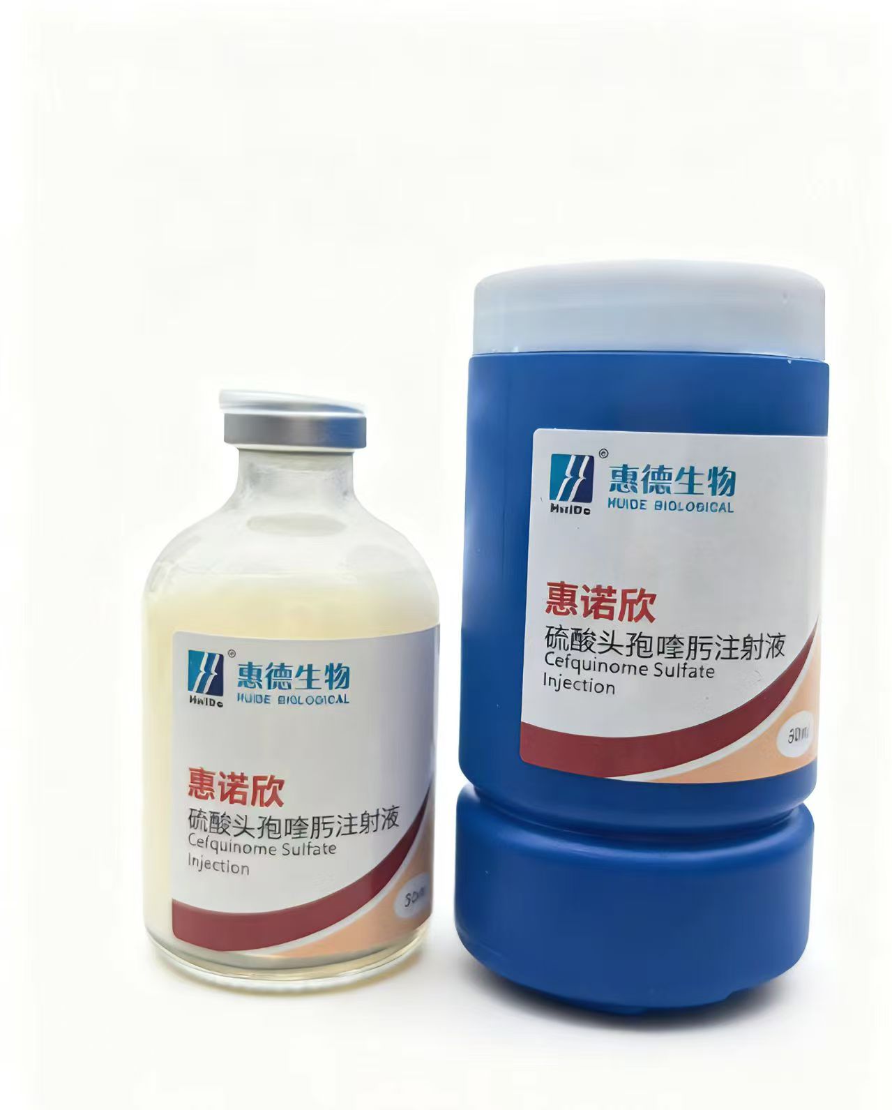美贝惠诺欣硫酸头孢喹肟注射液50ml，效期20270521，兽药字162792297，主要成分：硫酸头孢喹肟。