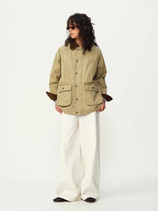 Evistub girls/E-5DWT1411/重水洗全棉复古谷仓夹克 商品图4